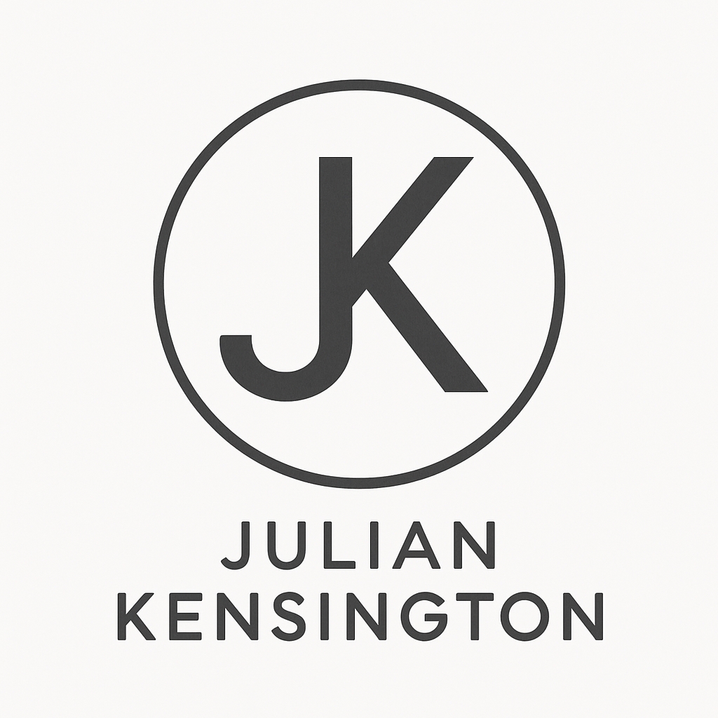Minimalist Dark Gray JK Monogram Logo Design for Branding Monogram