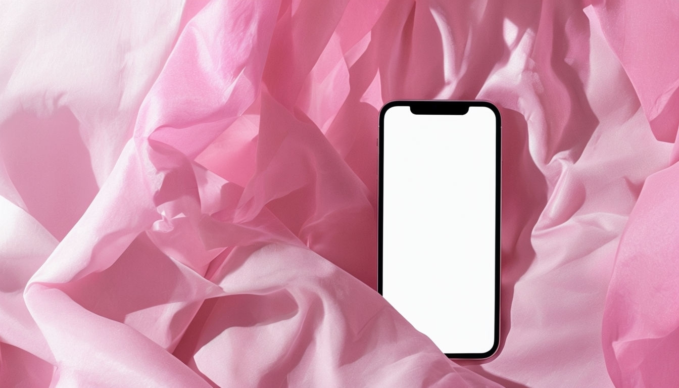 Romantic Ethereal Smartphone Photography Art Mockup