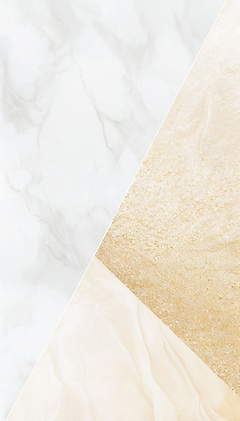 Minimalist Abstract Triangular Art with Marble and Gradient Textures Social Media Post