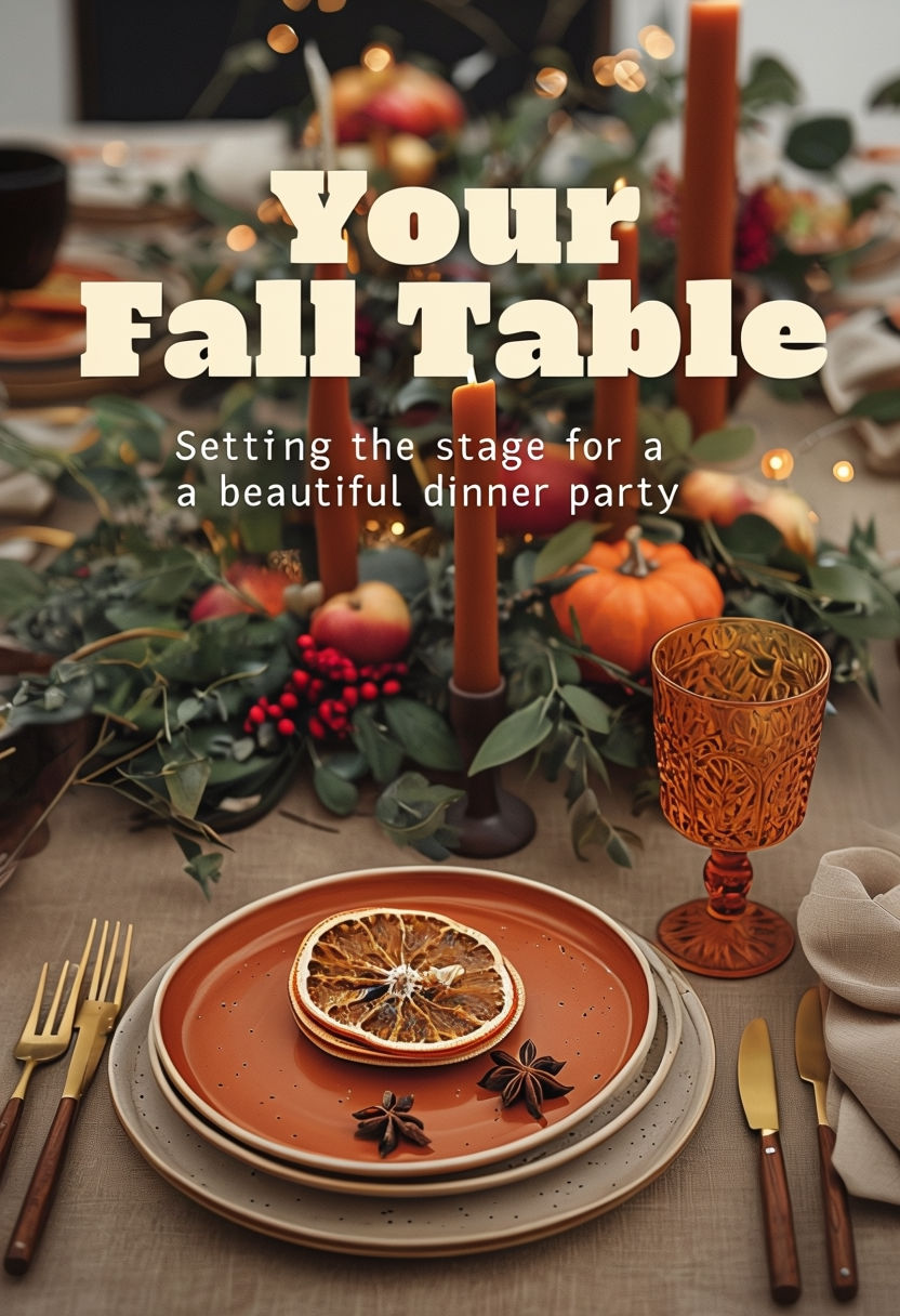 Your Fall Table Festive Dinner Party EBook Cover