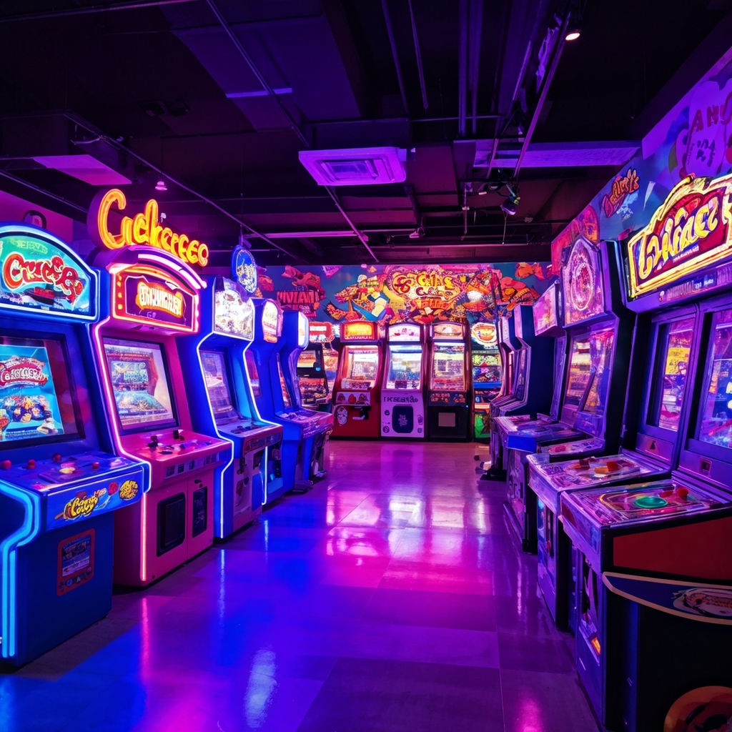 Chuck E. Cheese's arcade prize zone by Valentín Tisato - Playground