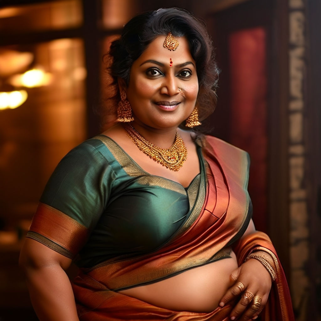 40 year old South Indian aunty with a busty toned body wrapped in a towel  in her room