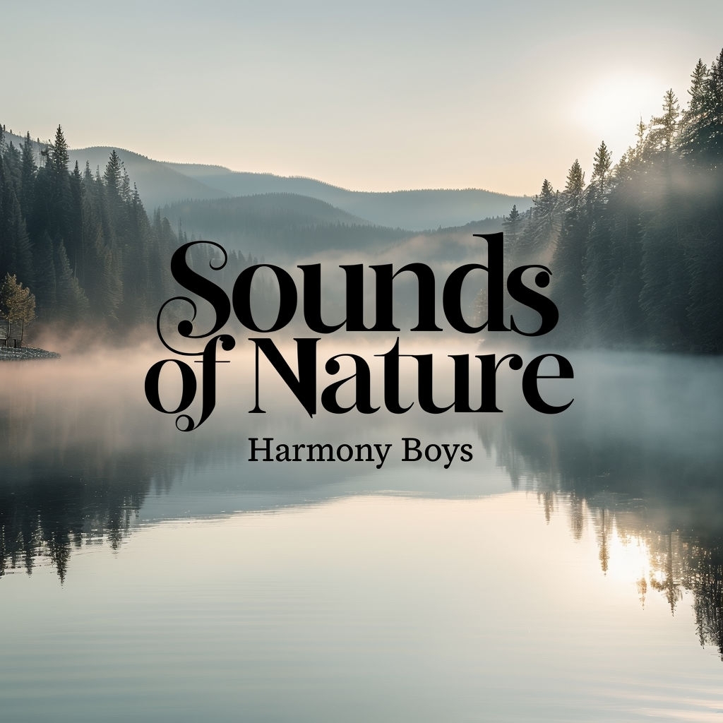 Serene Sounds of Nature Landscape with Ethereal Mist Album Cover ...