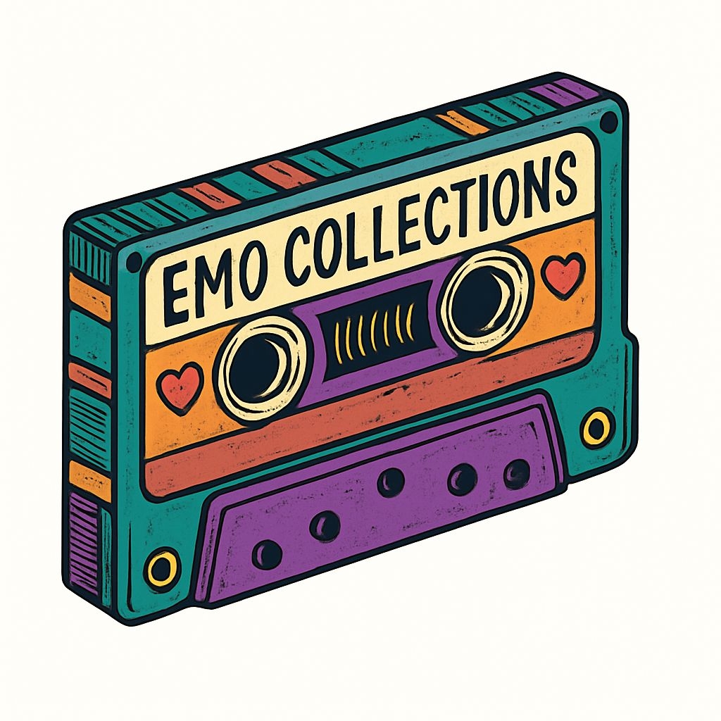 Vibrant Emo Collections Cassette Tape Cartoon Sticker