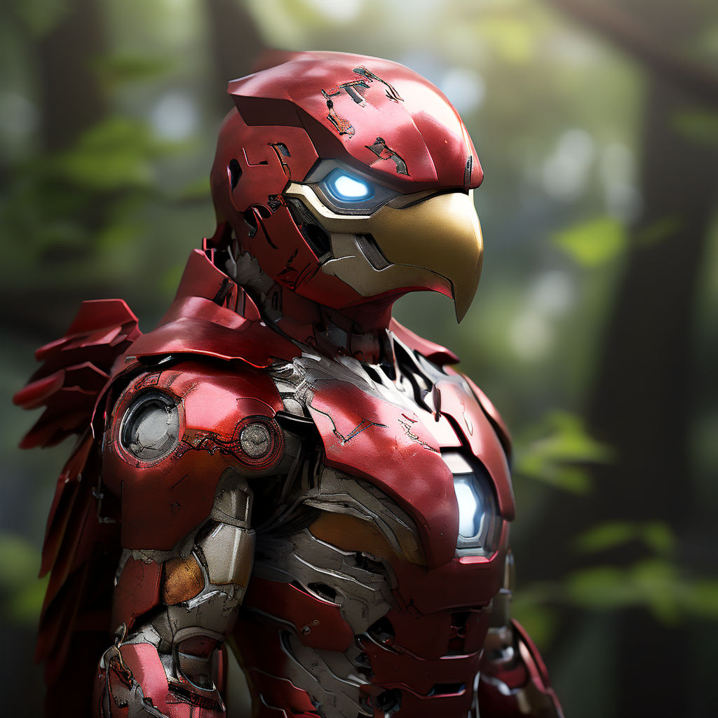 Ironman bird by ImJaved Javed Playground