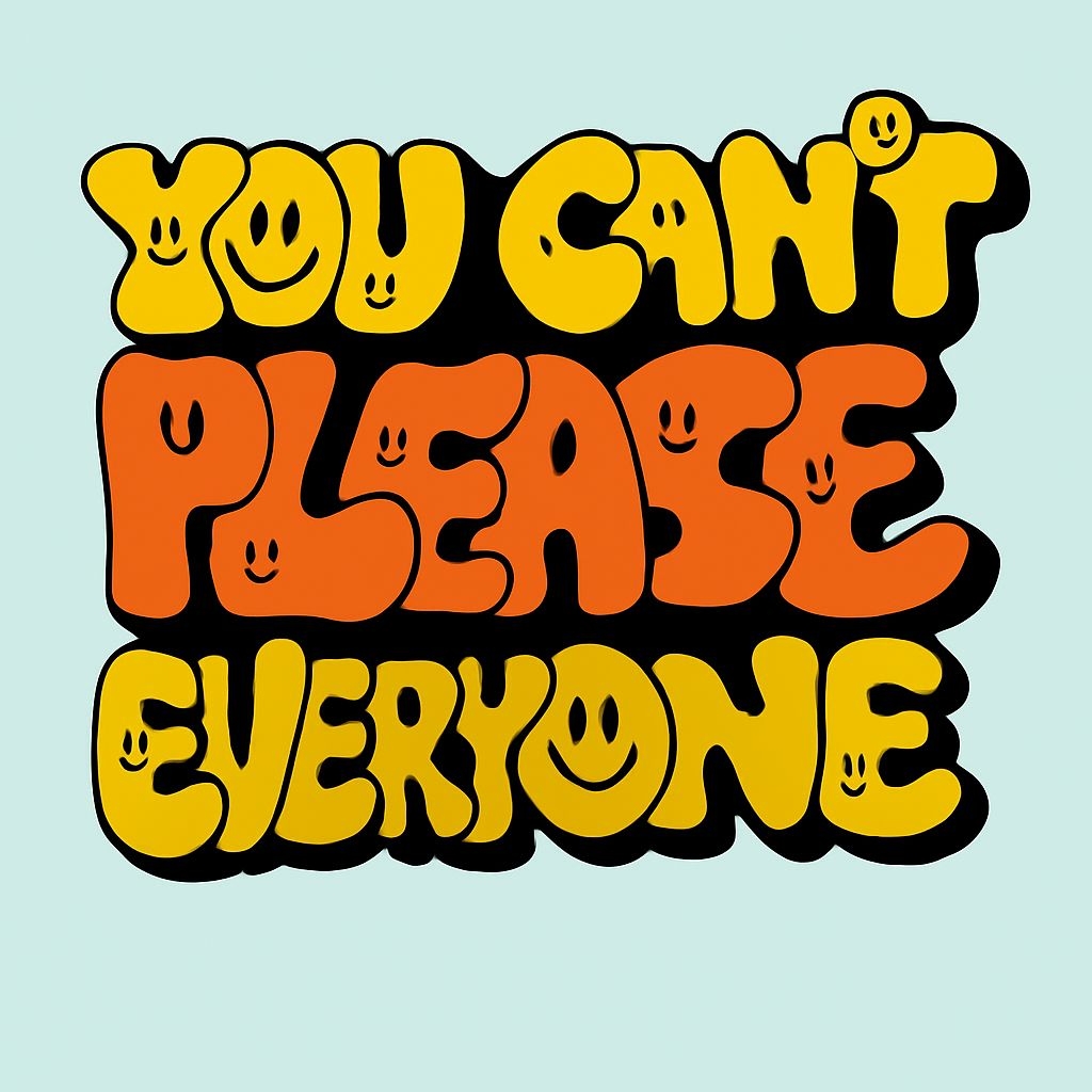 Motivational You Can't Please Everyone Retro T-Shirt