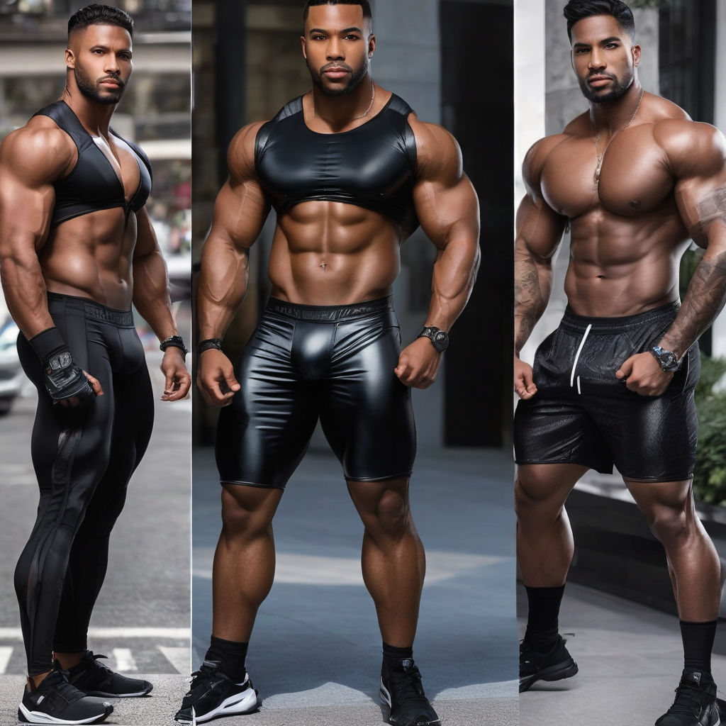 sexy fit black man