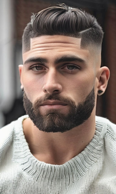 Caesar Taper Fade haircut for men by arnima kumari - Playground