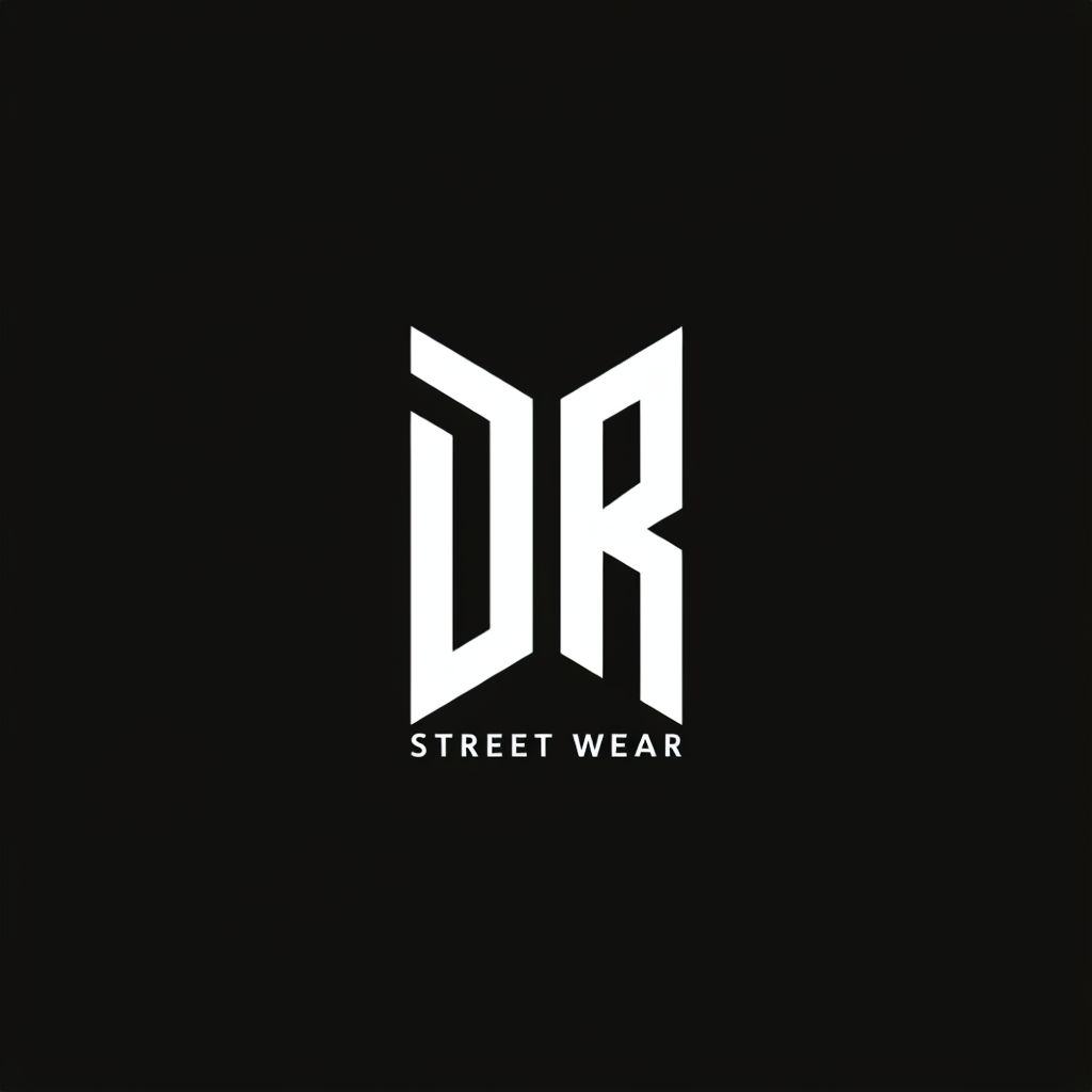 Modern Minimalist DK Street Wear Logo Design