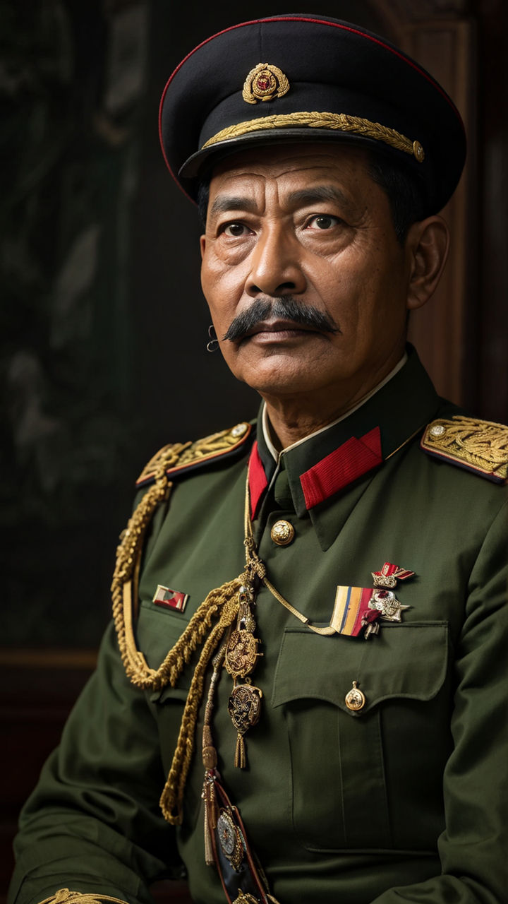 A UHD masterpiece photograph captures General Sudirman by Sahabat Muda ...