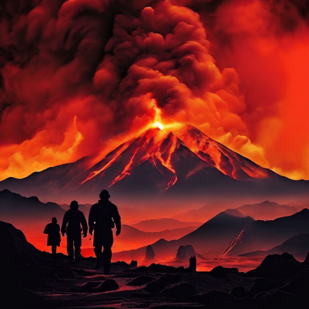 Volcanic eruption preparedness poster by Lance Gremarin - Playground