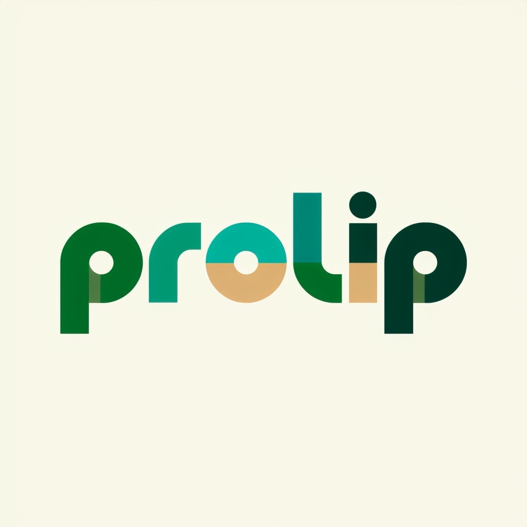 Modern Minimalist Protip Logo Design with Colorful Gradients Logo