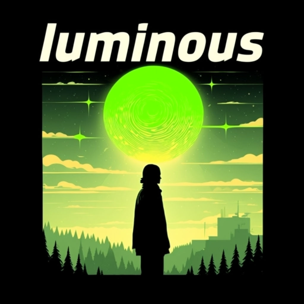 Surreal Luminous Dream Scene with Glowing Moon Artwork Spotify Album Cover
