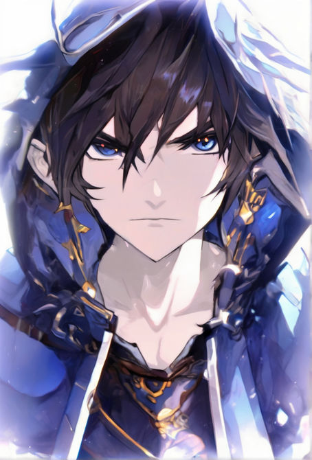 A dynamic digital painting of Elsword by RICELL - Playground