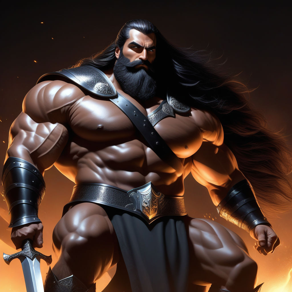 7 feet tall man by Yogarath - Playground