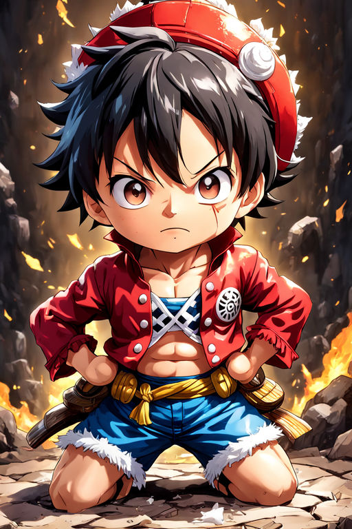 Luffy chibi gear 5 by Spy Gaming - Playground