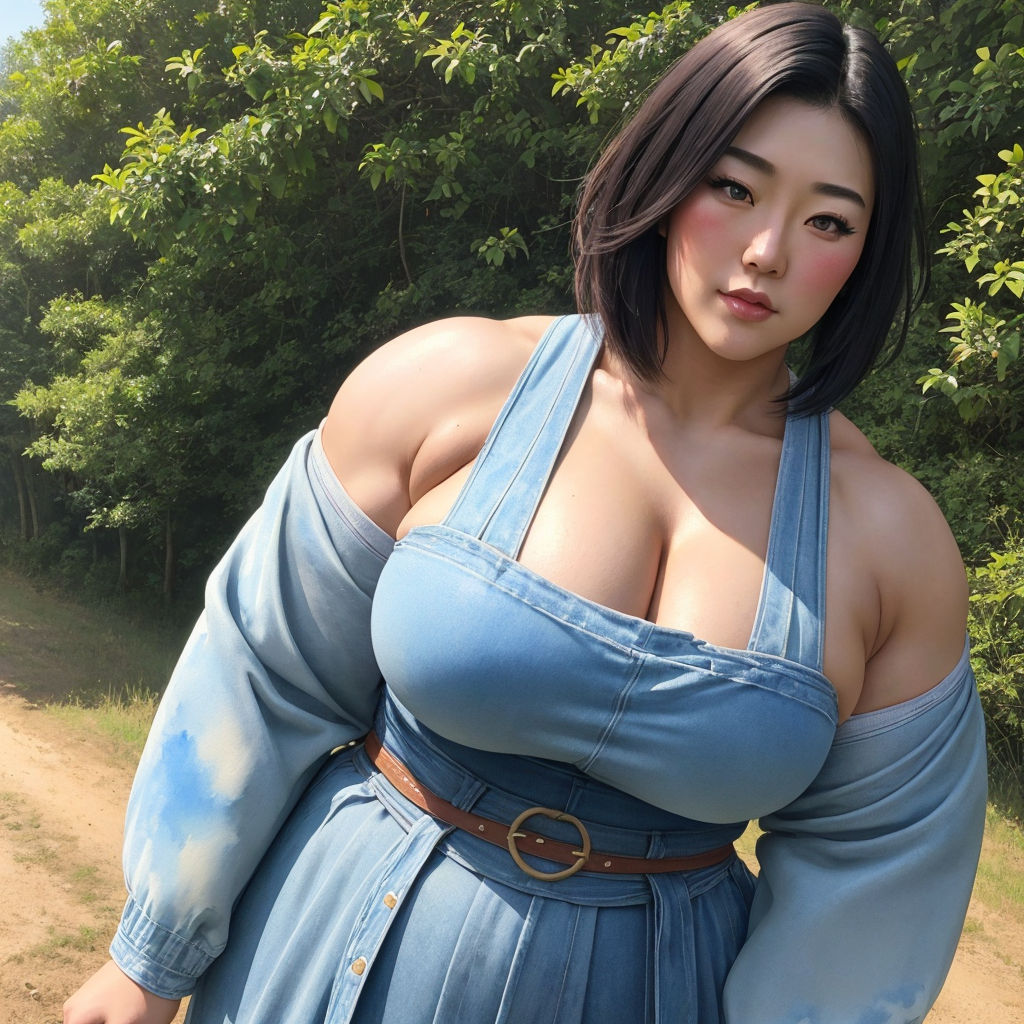 Japanese girl with big breasts