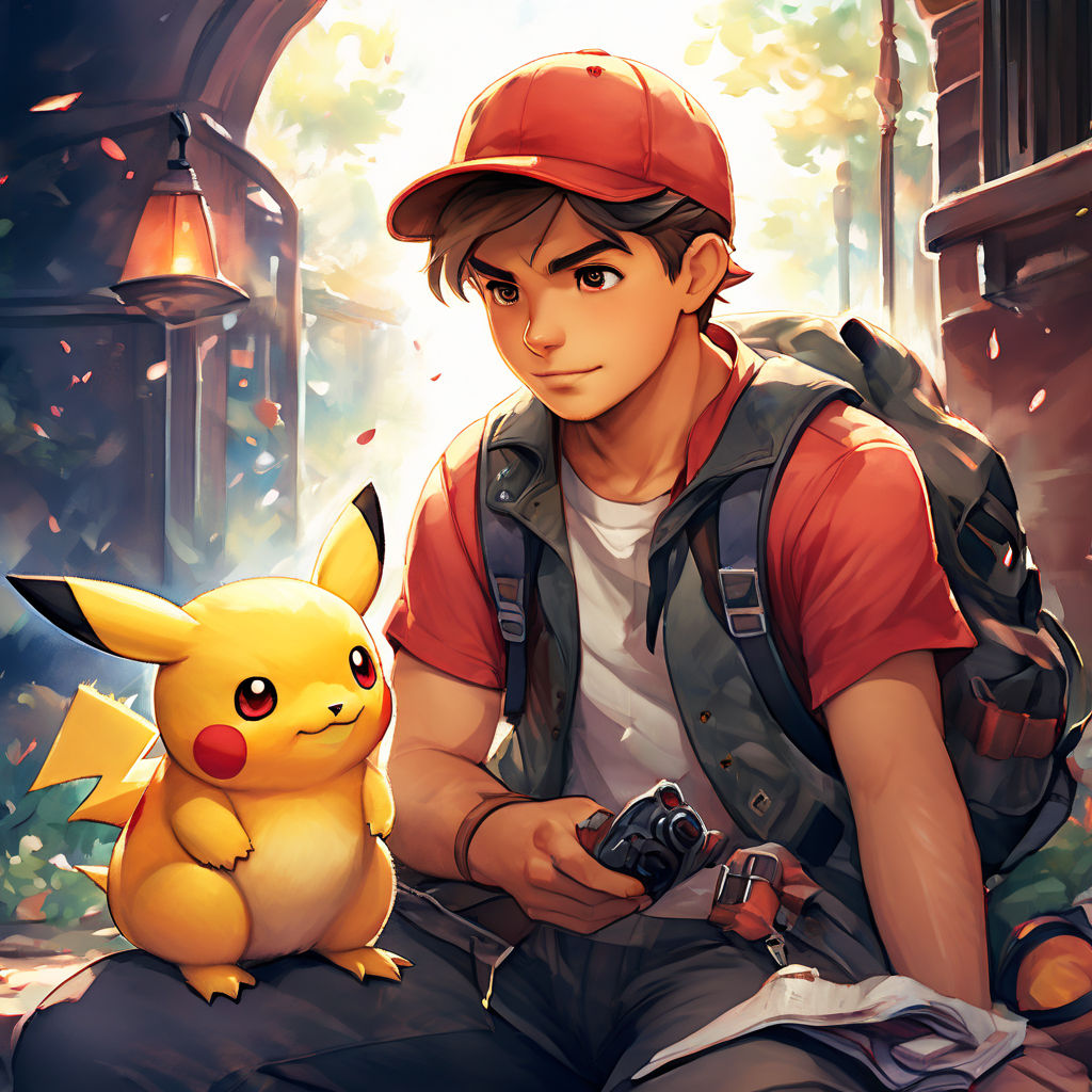 Ash Ketchum and pikachu